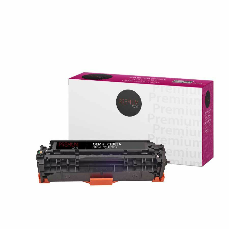 Premium Tone Toner Cartridge - Alternative for Hewlett Packard CF383A / 312A - Magenta - 2700 Pages - 1 Pack