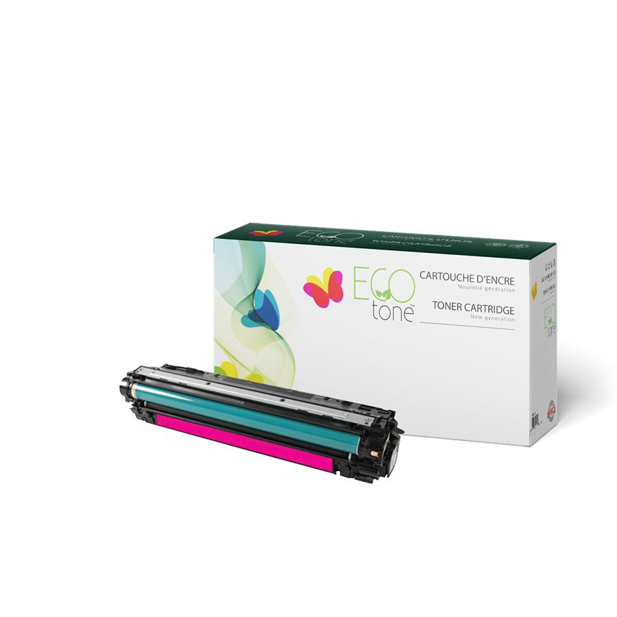 EcoTone Toner Cartridge - Remanufactured for Hewlett Packard CE273A / 650A - Magenta - 15000 Pages - 1 Pack