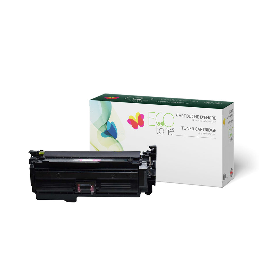 EcoTone Toner Cartridge - Remanufactured for Hewlett Packard CF323A / 653A - Magenta - 16500 Pages - 1 Pack