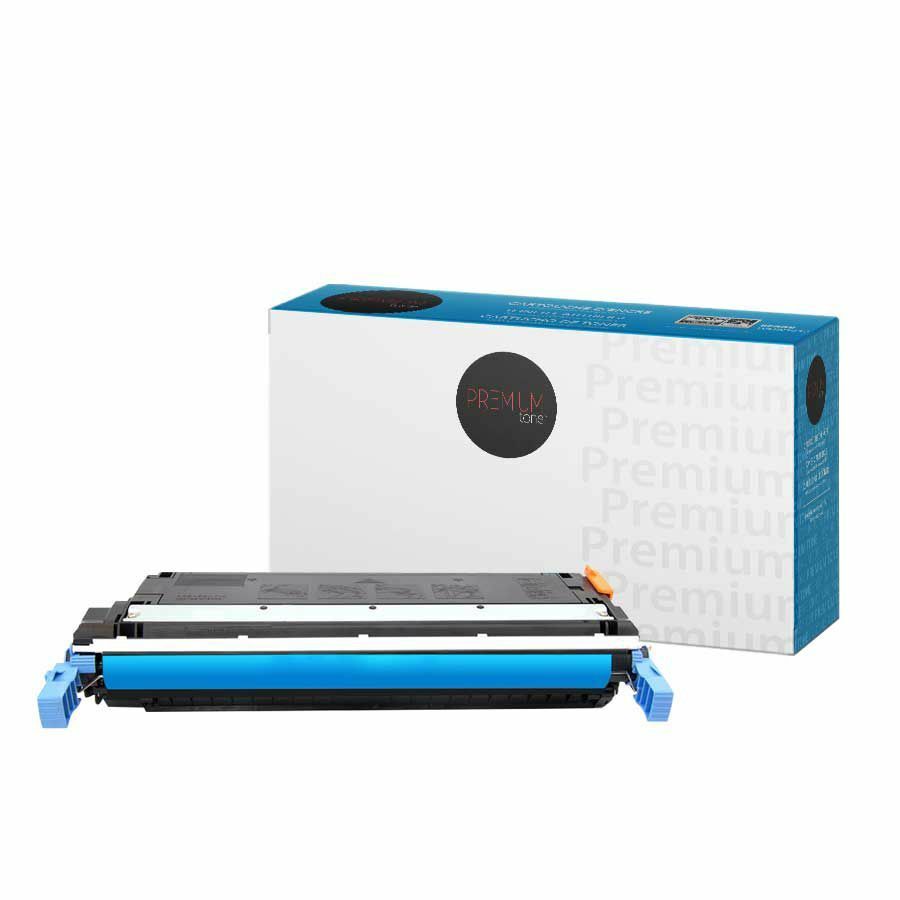 Premium Tone Toner Cartridge - Alternative for Hewlett Packard C9731A - Cyan - 12000 Pages - 1 Pack