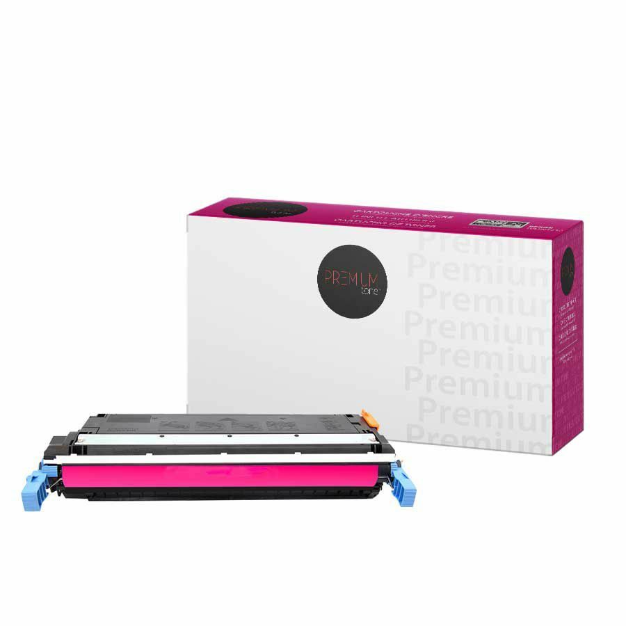 Premium Tone Toner Cartridge - Alternative for Hewlett Packard C9733A - Magenta - 12000 Pages - 1 Pack