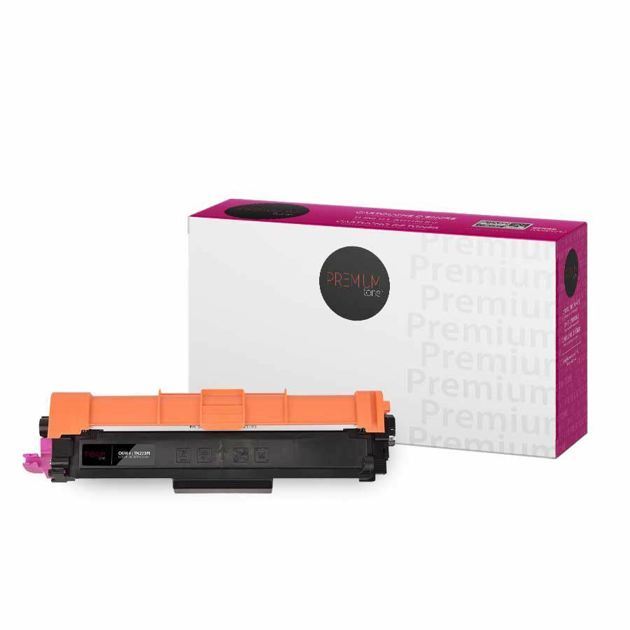 Premium Tone Toner Cartridge - Alternative for Brother TN223M - Magenta - 1300 Pages - 1 Pack