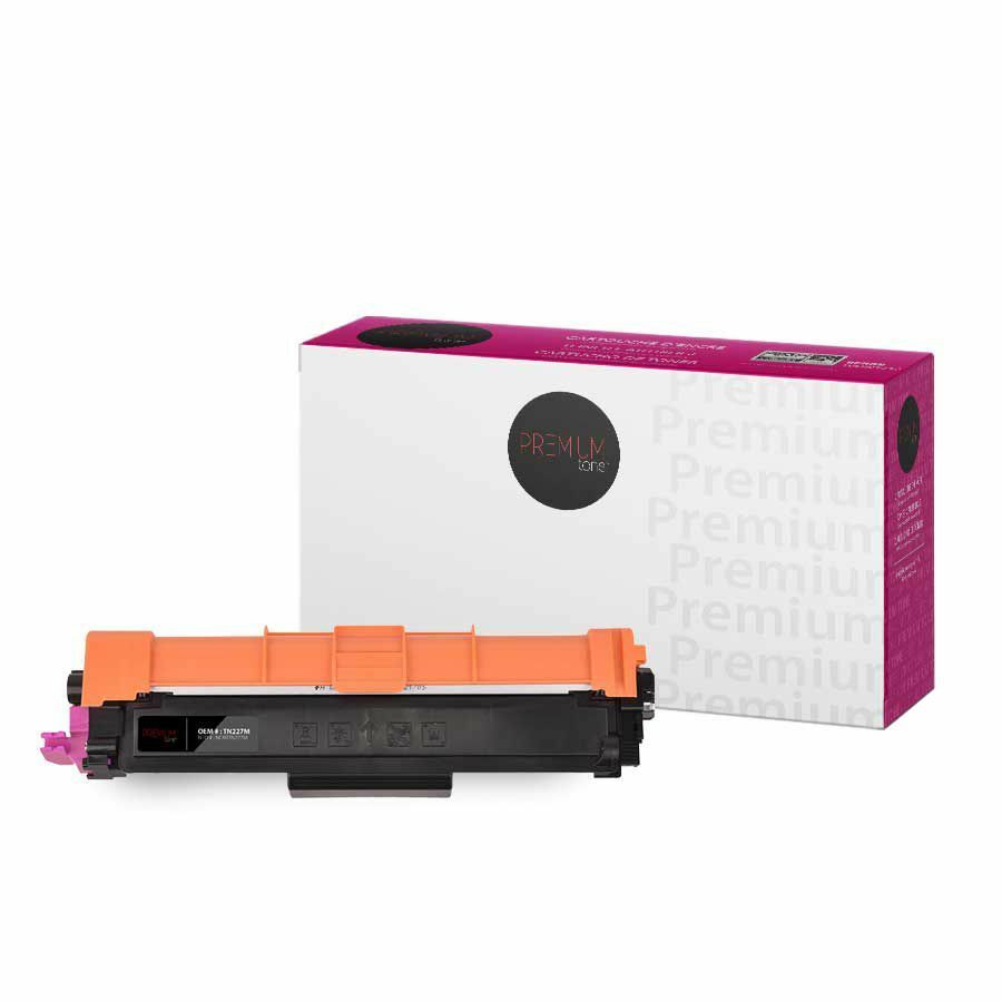 Premium Tone Toner Cartridge - Alternative for Brother TN227M - Magenta - 2300 Pages - 1 Pack