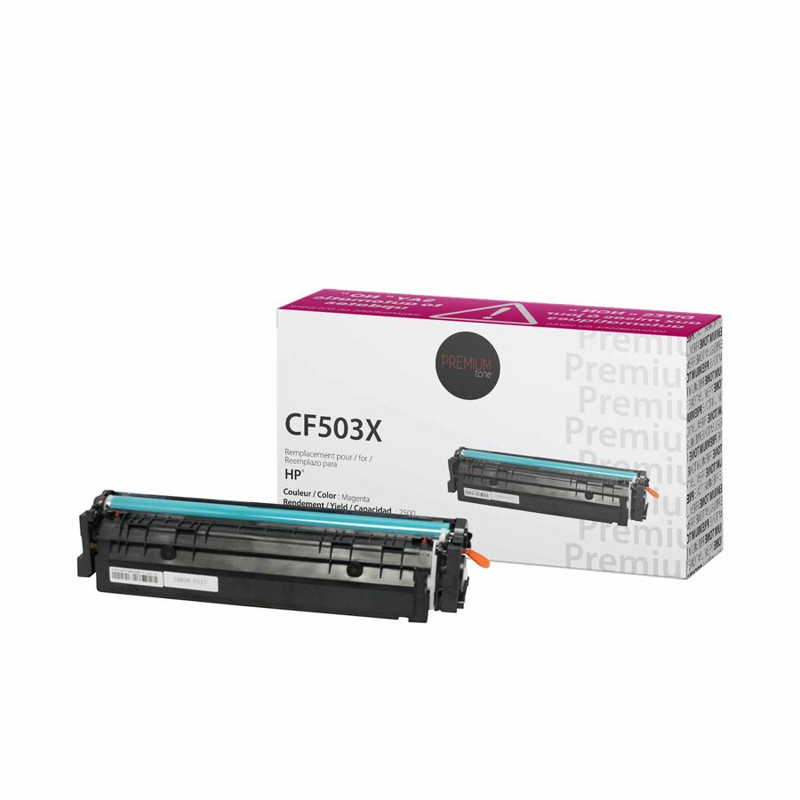 Premium Tone Toner Cartridge - Alternative for Hewlett Packard CF503X / 202X - Magenta - 2500 Pages - 1 Pack