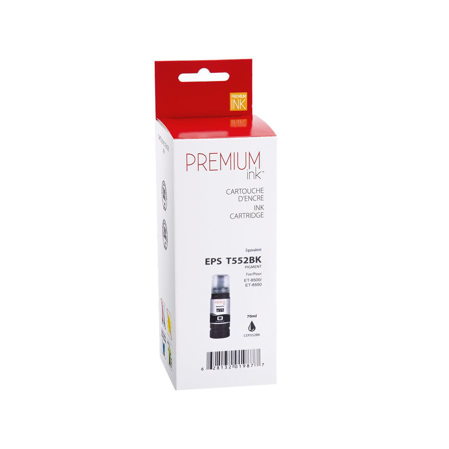 Premium Ink Ink Cartridge - Alternative for Epson T552020 - Black - 6700 Pages - 1 Pack