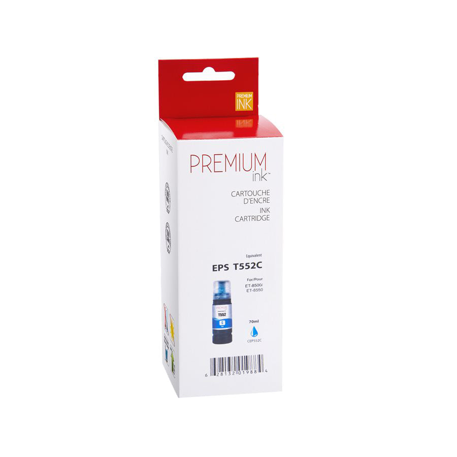 Premium Ink Ink Cartridge - Alternative for Epson T552220 - Cyan - 6200 Pages - 1 Pack