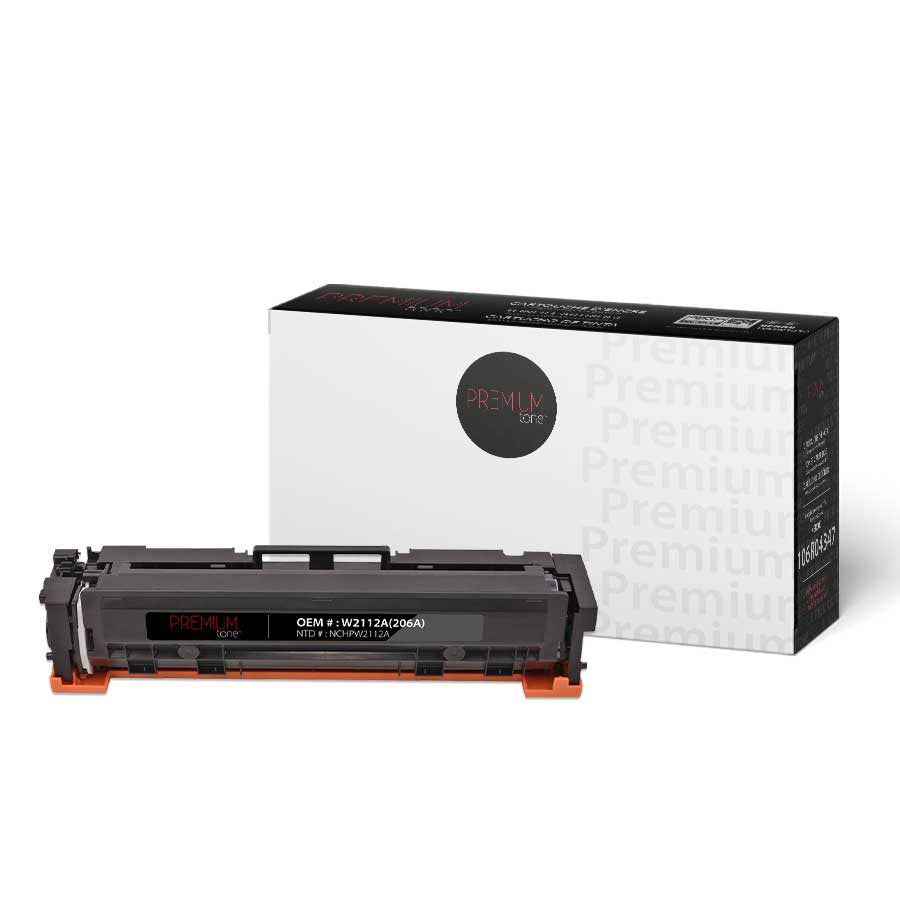 Premium Tone Toner Cartridge - Alternative for Hewlett Packard W2112A - Yellow - 1250 Pages - 1 Pack