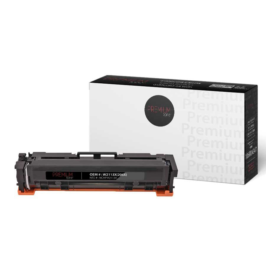 Premium Tone Toner Cartridge - Alternative for Hewlett Packard W2113X - Magenta - 2400 Pages - 1 Pack