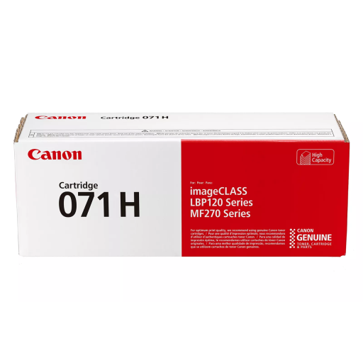 Canon 071H 5646C001 Original Black Toner Cartridge High Yield