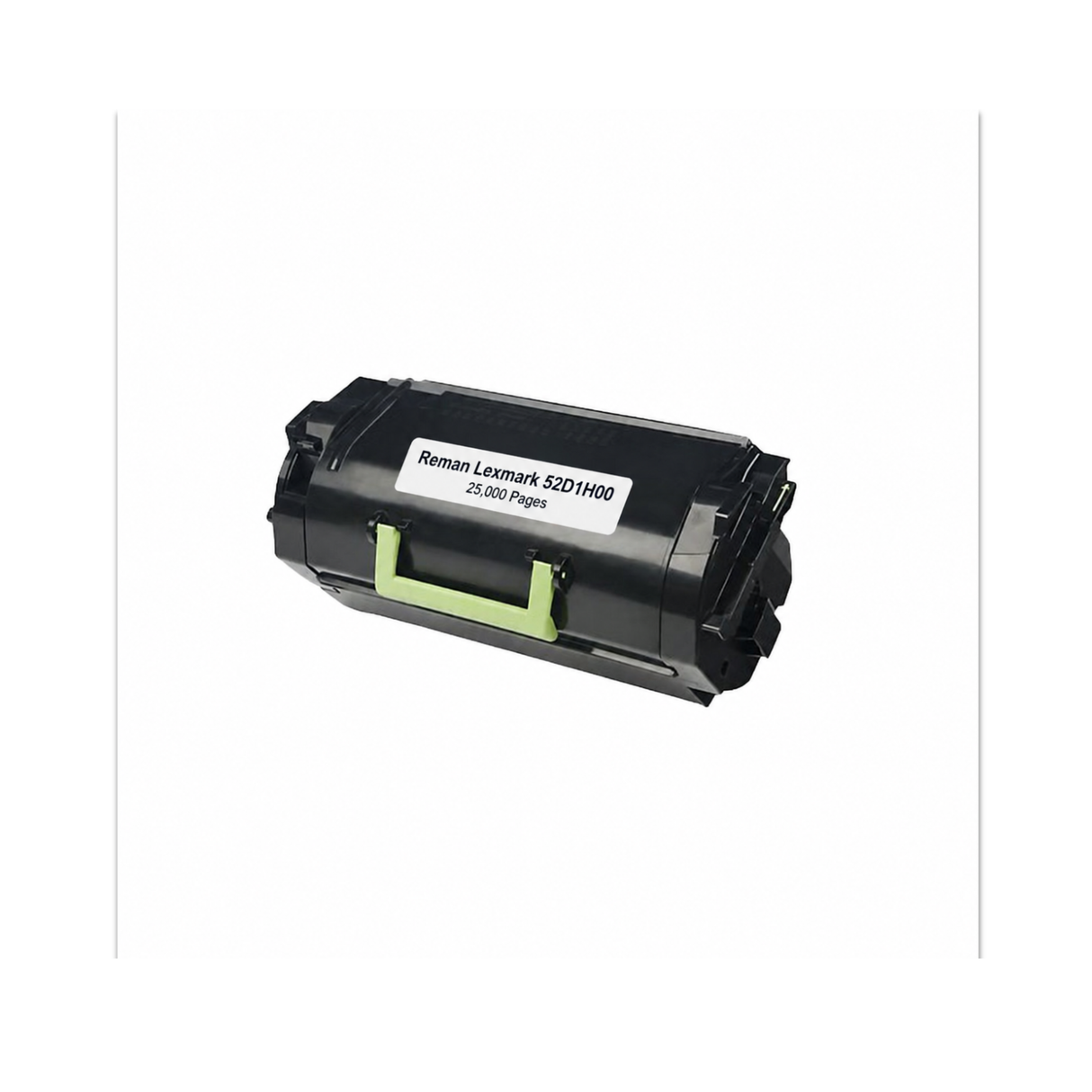 EcoTone Toner Cartridge - Remanufactured for Lexmark 52D1H00 / 521H - Black - 25000 Pages - 1 Pack