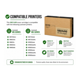 EcoTone Toner Cartridge - Remanufactured for Lexmark 58D1U00 - Black - 55000 Pages - 1 Pack