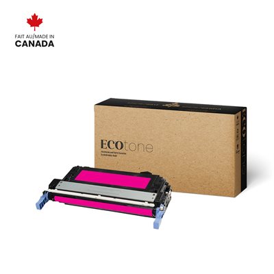 EcoTone Toner Cartridge - Remanufactured for Hewlett Packard Q5953A / 643A - Magenta - 10000 Pages - 1 Pack