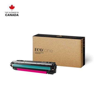 EcoTone Toner Cartridge - Remanufactured for Hewlett Packard CE743A / 307A - Magenta - 7300 Pages - 1 Pack