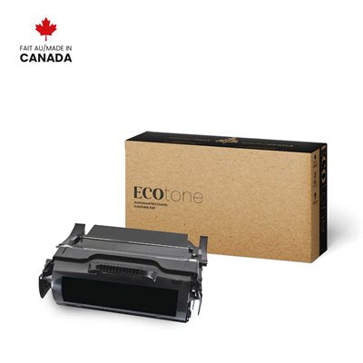 EcoTone Toner Cartridge - Remanufactured for Lexmark T650H11A / T65X - Black - 25000 Pages - 1 Pack