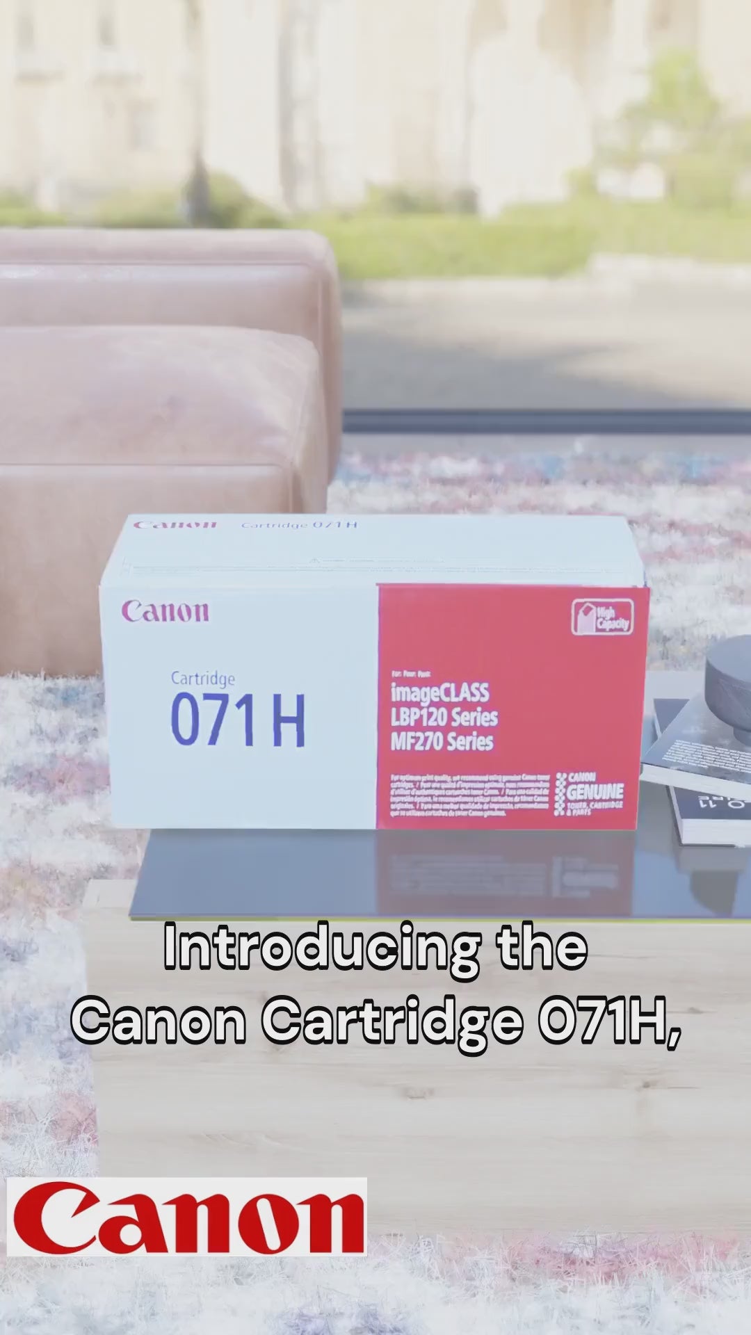 Canon 071H 5646C001 Original Black Toner Cartridge High Yield