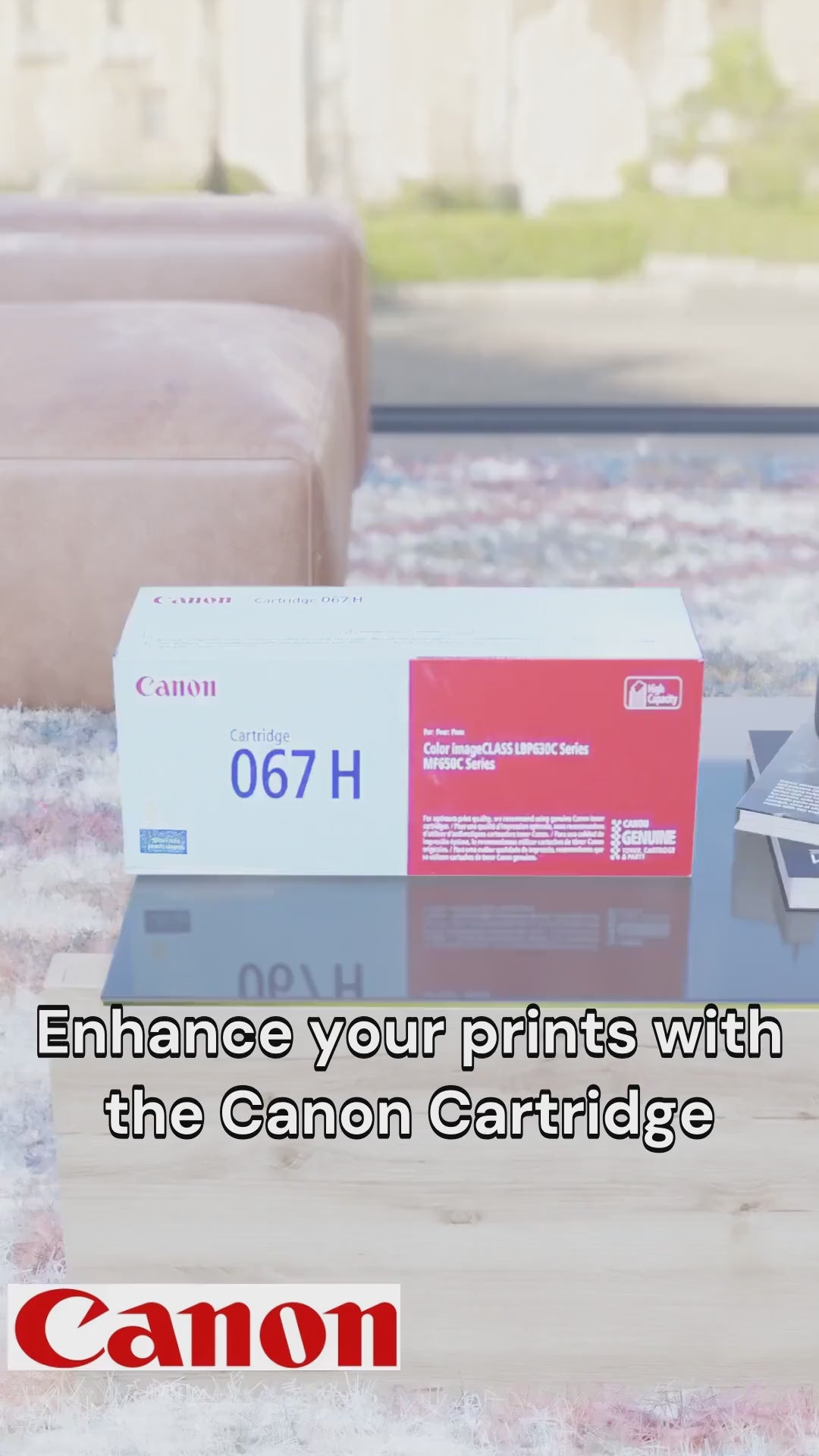 Canon 067H 5103C001 Original Yellow Toner Cartridge High Yield