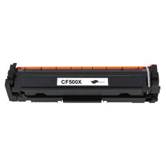 Compatible CF500X High Yield Black Toner Cartridge for HP Color LaserJet Pro M254, M280, M281 Printers 202X