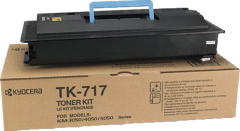 Kyocera Mita TK-717 Original Black Toner Cartridge