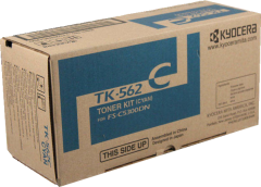 Kyocera Mita TK-562C Original Cyan Toner Cartridge